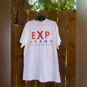1990s Vintage Express single stitch t-shirt one size RN73700.